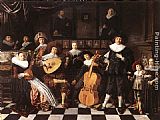 Family Making Music by Jan Miense Molenaer